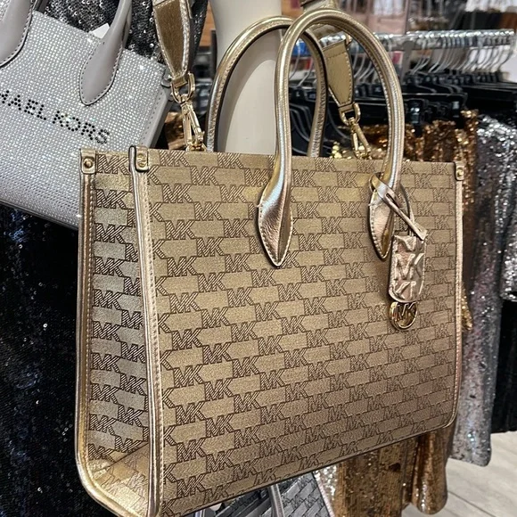 Michael Kors Medium Mirella EW Tote Bag Crossbody Shoulder Handbag NWT - Picture 14 of 16